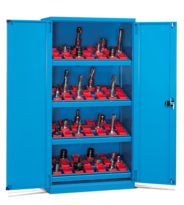  - CNC kast met vleugeldeuren 4 inzetramen excl. rode houders