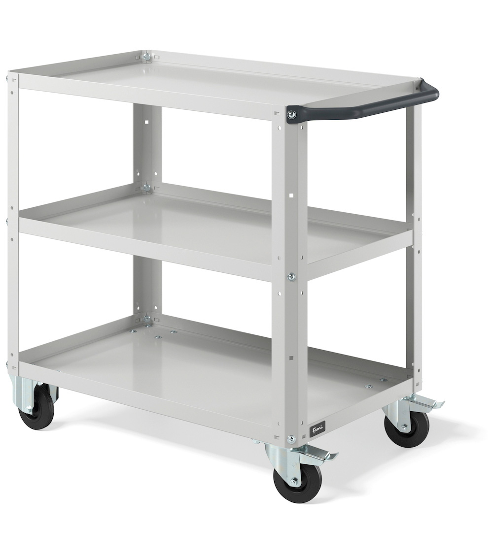 Transportwagen 908x515x819mmH CLEVER0905/CLEVER0906 - wielen Ø 100mm 1