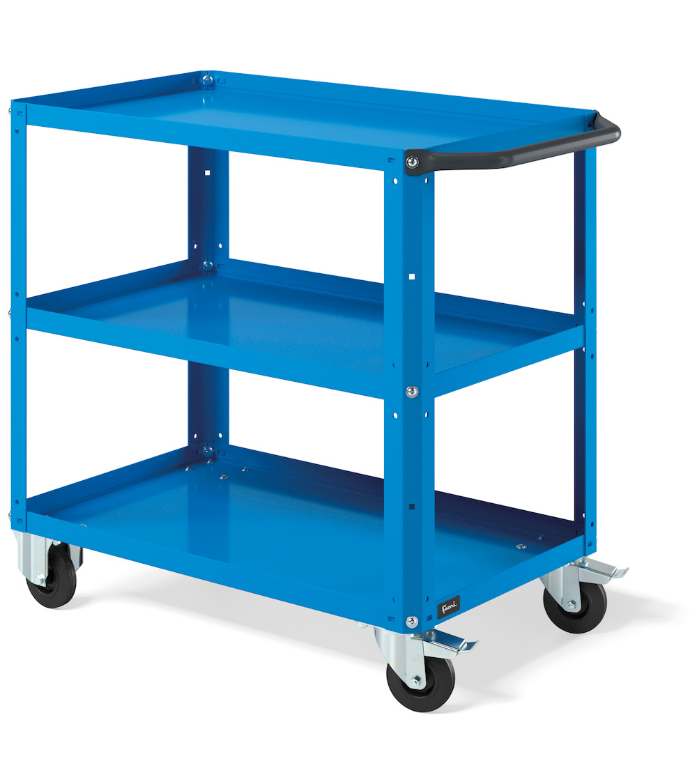 Transportwagen 908x515x819mmH CLEVER0905/CLEVER0906 - wielen Ø 100mm 0