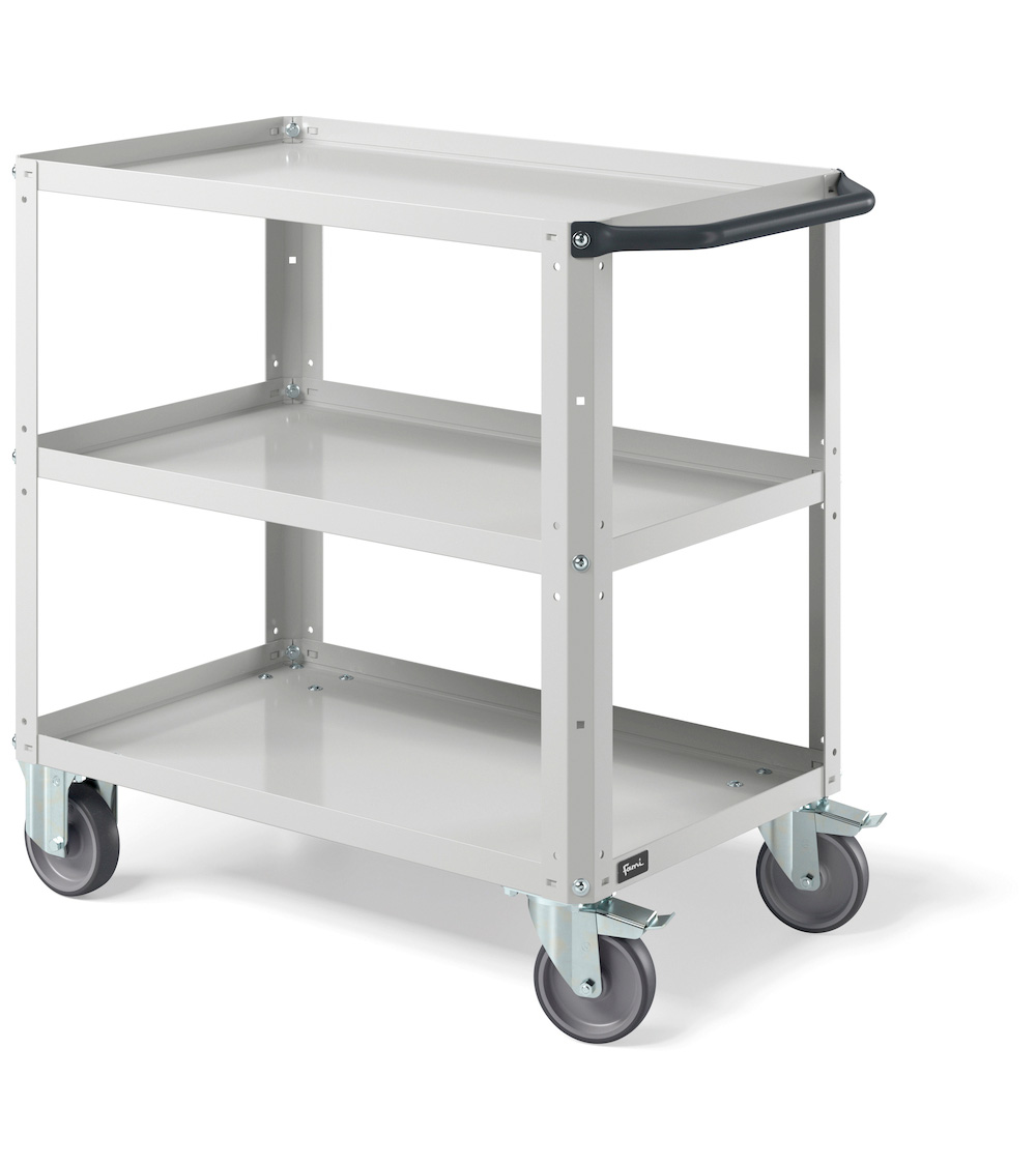 Transportwagen 908x515x846mmH CLEVER0907/CLEVER0908 - wielen Ø 125mm 1