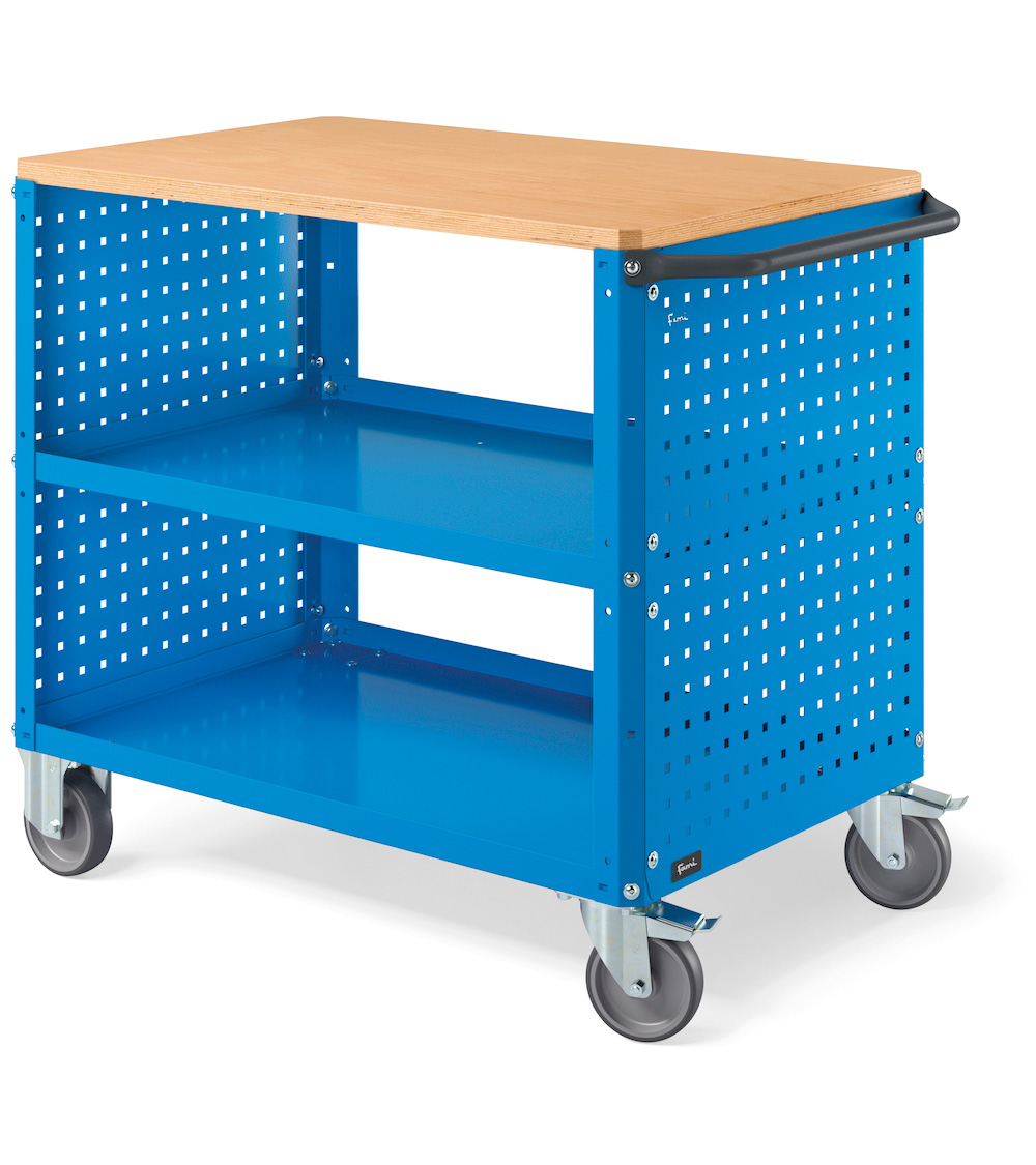  - Transportwagen 10230x615x868mmH CLEVER1013/CLEVER1014 - wielen Ø 125mm