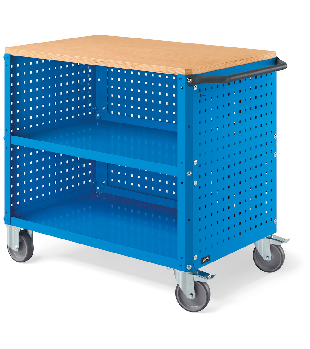  - Transportwagen 1030x630x868mmH CLEVER1015/CLEVER1016 - wielen Ø 125mm