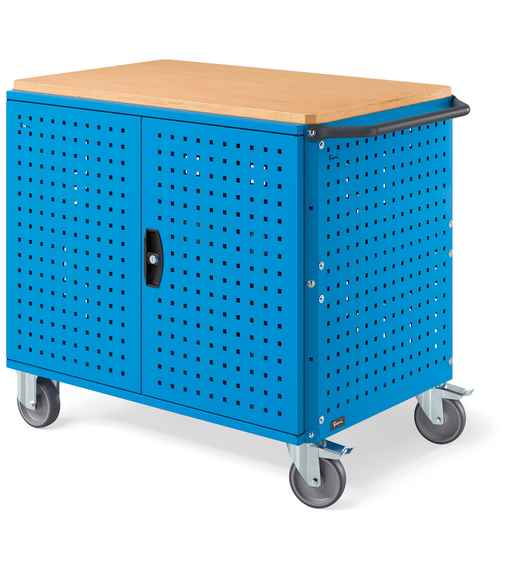  - Transportwagen 1030x655x868mmH CLEVER1017/CLEVER1018 - wielen Ø 125mm