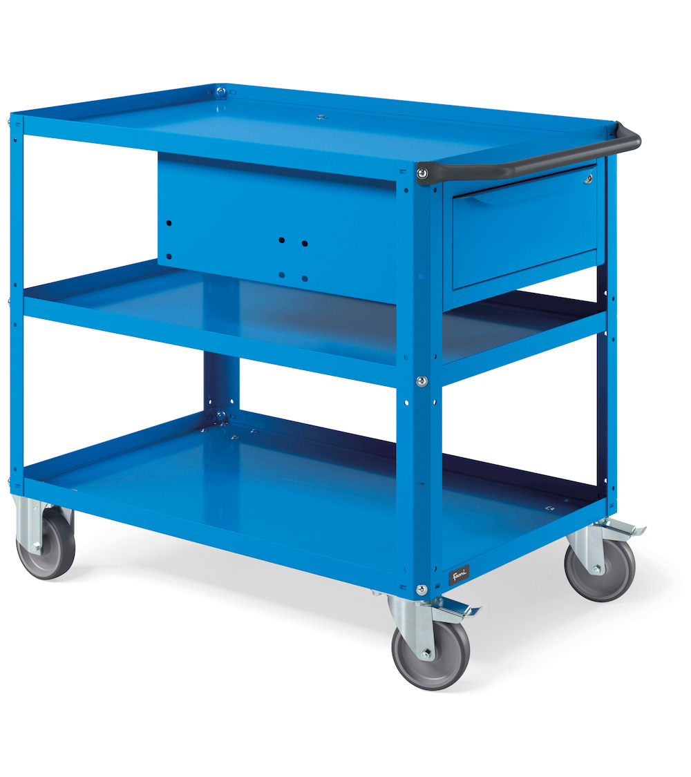  - Transportwagen 1028x615x846mmH CLEVER1019/CLEVER1020 - wielen Ø 125mm