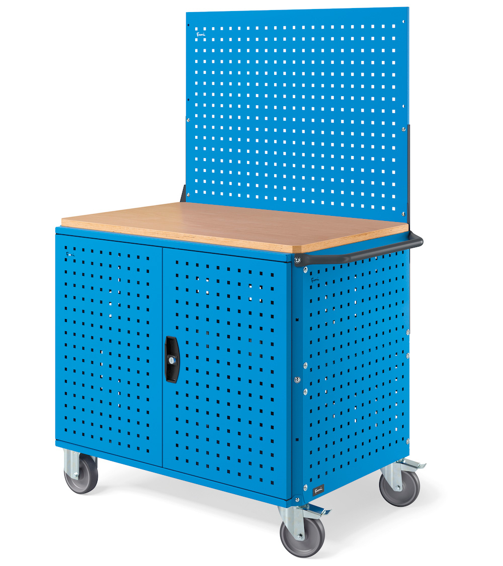 - Transportwagen 1030x658x868/1538mmH CLEVER1023/CLEVER1024 - wielen Ø 125mm