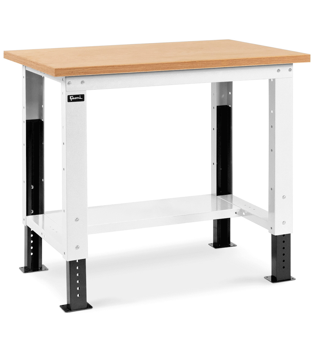  - Stalen werkbank hoogteverstelbaar 1024x750x737/1107 FBG02S1000R00