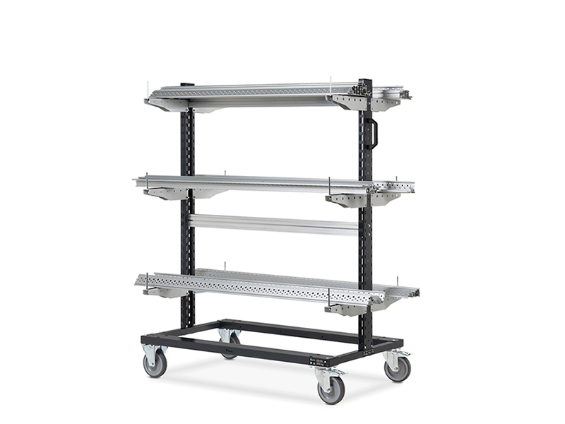  - Bincart met steunen voor horizontale opslag 1067mmBx668mmDx1357mmH BINCART1012