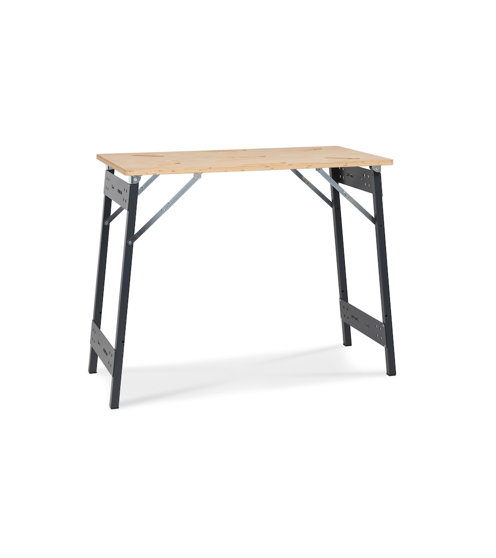 Inklapbare werktafel 1184mmBx590mmDx896mmH 0