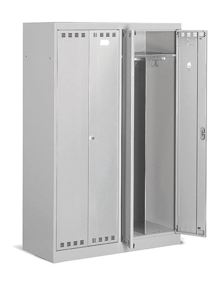  - Garderobekasten serie GS170 met tussenwand FAN17