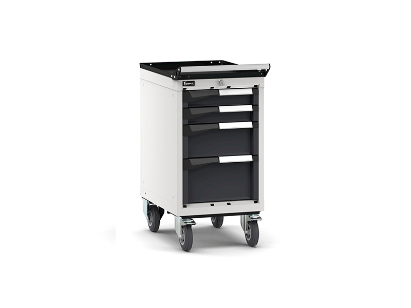  - 0822mmH Ladenkast- 4 laden mobiel (18x27Eh) M12R060C01020