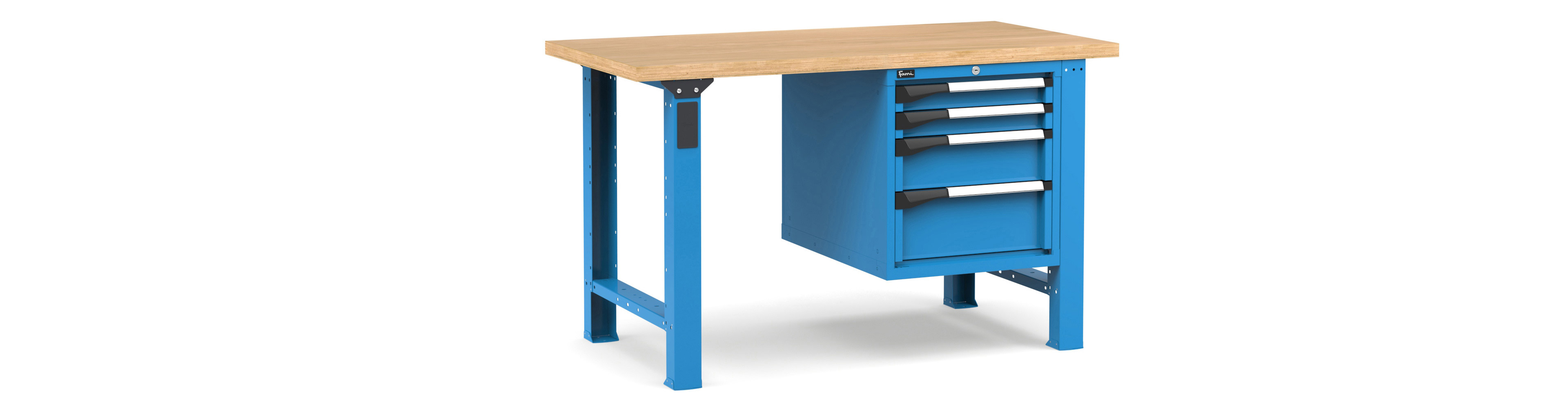 Werkbank met vaste poten MASTERWR1519 MASTERWR1520 1