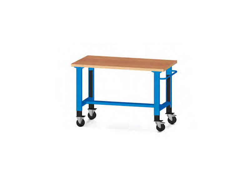  - Mobiele werkbank hoogteverstelbaar 1500x750x890/1290mmH MCAC242000005